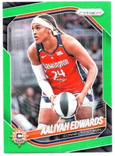 2025 Panini Aaliyah Edwards 94 Green Prizms Connecticut Sun