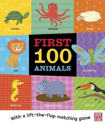 Pat-a-Cake First 100 Animals (Kartonbuch) First 100