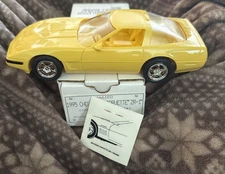 AMT/ERTL 1995 Chevrolet Corvette ZR-1 Promo Model #6666IEO - Competition Yellow