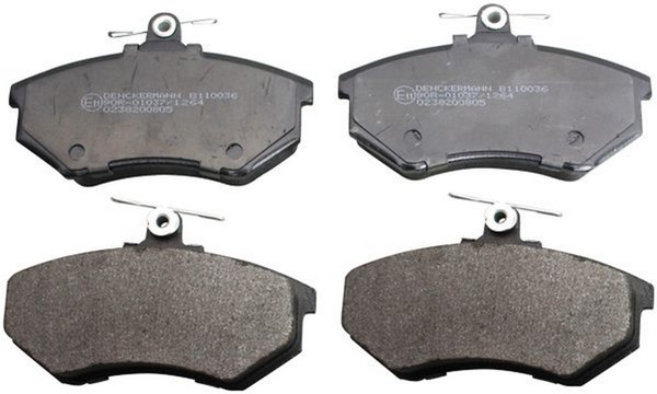 Denckermann Bremsbelagsatz Scheibenbremse B110036 FüR Quattro Audi A4 100 90 200-image