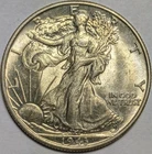 1943 walking liberty half dollar 50c - free shipping