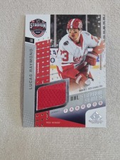 2025-26 UD SP Game Used NHL Stadium Series Fabrics Lucas Raymond Patch