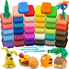 Magic Clay - Air Dry 36 Colors, Modeling for Kids with 36 Colors