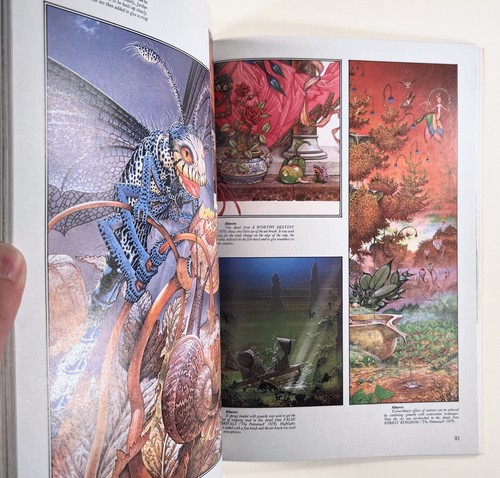 1986 fantasy art A CLOSER LOOK Art Techniques of PATRICK WOODROFFE illustration - Picture 6 of 8