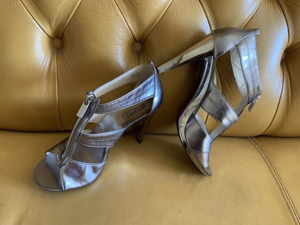 Women Michael Kors Heels Silver 37