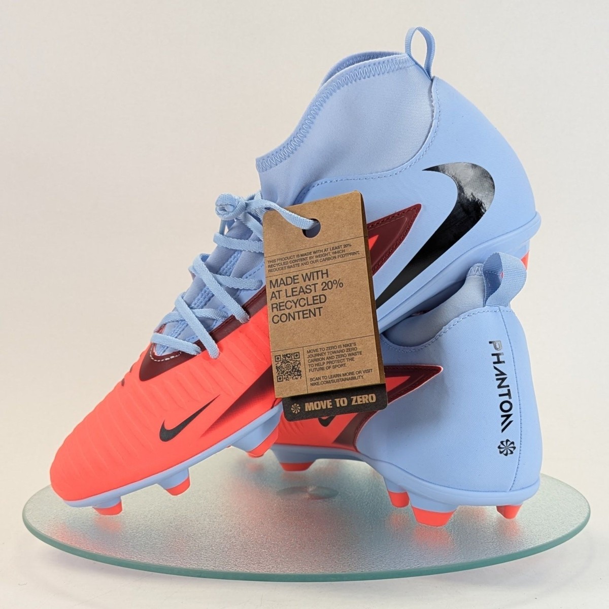 Nike Phantom 6 High Club MG Scary Good Pack HQ2275-400 Mens 12 Soccer Cleats Nike Phantom 6 High Club Firm/Multi Ground Soccer Cleats  main image 3