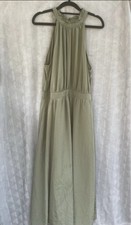 M&co Long Khaki Green Dress