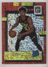 2022 Panini Donruss Optic Rated Rookie Red Sparkle Prizm Ochai Agbaji #205 6o3