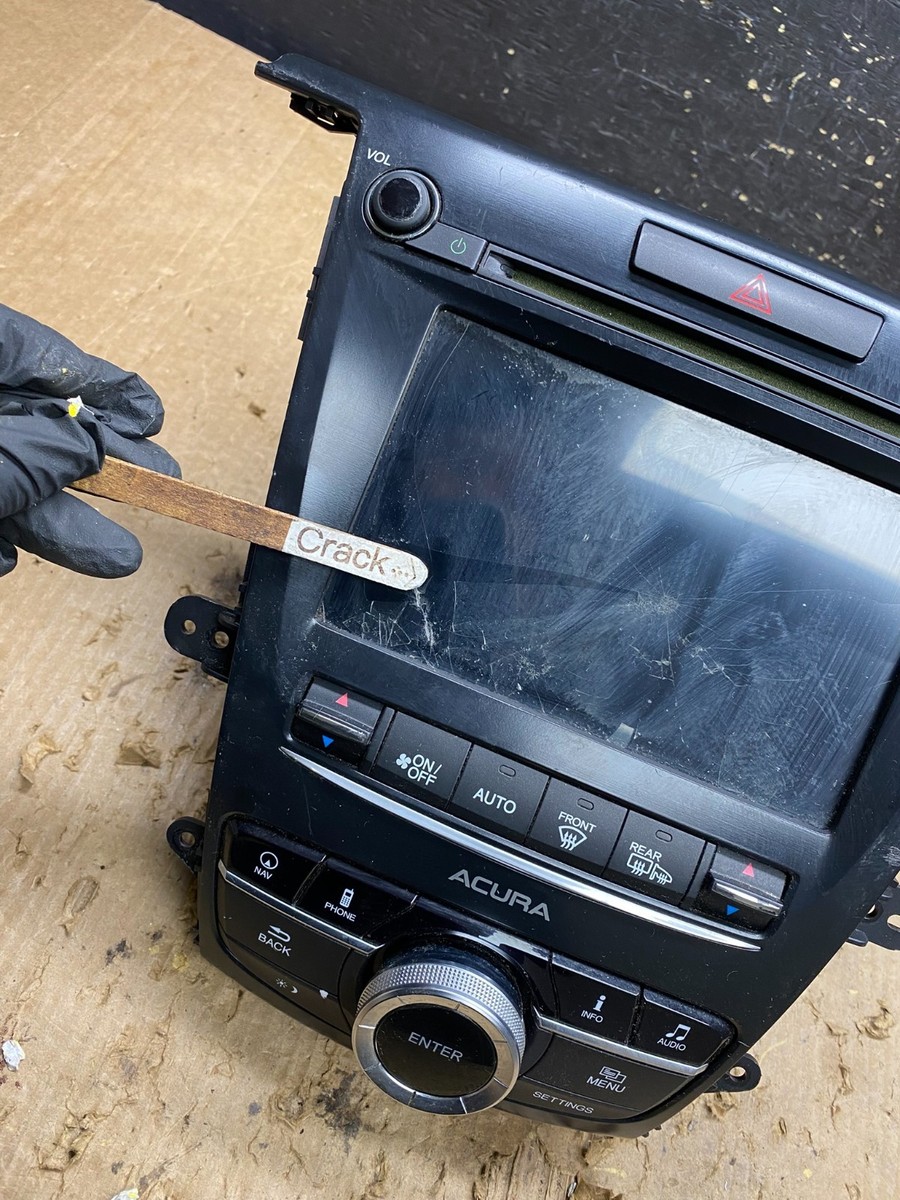 2015 2018 Acura TLX CD Player Radio Scren Display Climate Control