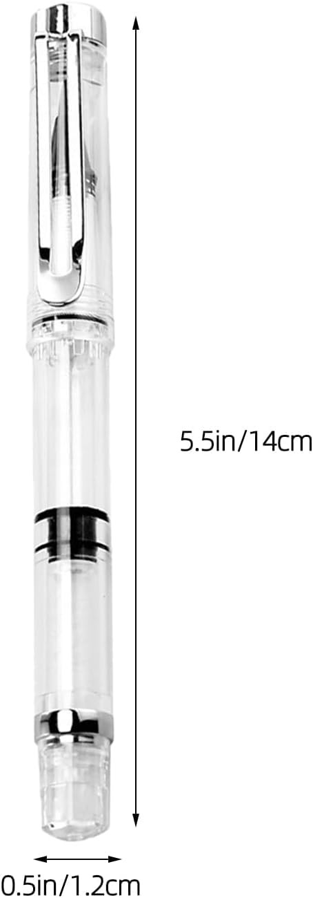 5Pcs Refillable Water Brush Pens Set – Flexible Nylon Tip for Watercolor, Cal...