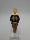 Vintage Seiko Mechanical Watch Women 17 J 2 Tone Dial 11-3949 Gold Tone. Working