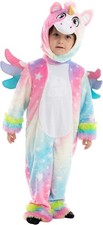 Children's Unicorn Costume, Pretend Play for Boys and Girls, Pink, Small Size