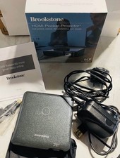 Brookstone HDMI Pocket Projector DLP Portable Rechargeable 1080p