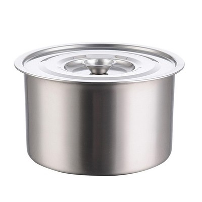 Edelstahl Stahl Stock Topf leicht zu reinigen hohe Temperaturmulti Zweck Stoc...