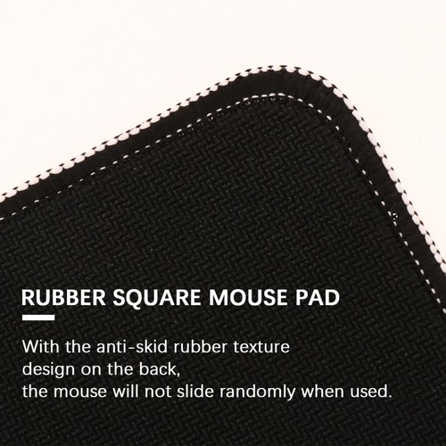Square Mauspad Creative Mausmatte für Home Office täglich Laptop -Pad - 第 10/12 張圖片