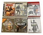 Lot of 6 PS3 Games - Rainbow Six Vegas, Crysis 2, Battlefield, Call of Duty...