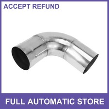 90 Mandrel Exhaust Tube Diy Custom 4 Od 7.87 Length 304 Stainless Steel 90 Mandrel Exhaust Tube Diy Custom 4 Od 7.87 Length 304 Stainless Steel