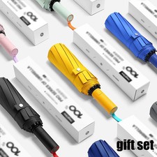 Fully Automatic Windproof Strong Automatic Folding Umbrella 72 Bone Sun  Rain