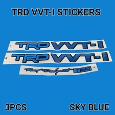 Trd Vvti Sticker Decal Jdm 3pcs Trd Vvti Sticker Decal Jdm 3pcs