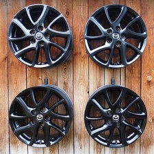4x Mazda Alufelgen 6,5x17  5x114,3  ET52,5  -  Mazda 3, 5, Premacy  - 9965296570