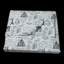 The Armoire Full White Flat Fitted Cotton New