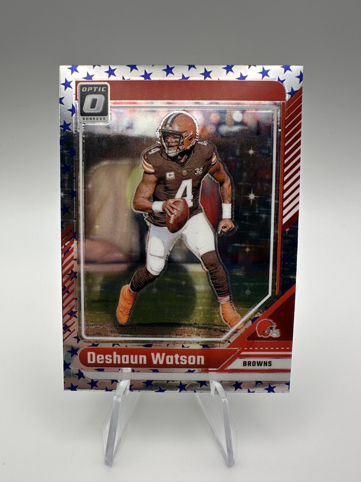 Deshaun Watson Stars 2024 Donruss Optic #44 Cleveland Browns VG