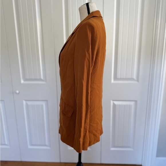 BCBGeneration XS Blazer Jacket Camel Toasted Nut … - image 4