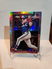 2025 Topps Chrome - Lane Thomas #52 Refractor Cleveland Guardians Mlb