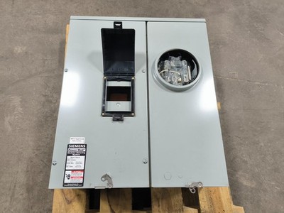 Siemens Power Mod WML13225RJ Meter Stack 1200 Amp Bus 225 Amp Branch 240 VAC 3R