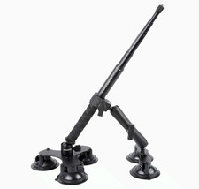 PellKing Suction Car Mount for Insta360 GoPro DJI 5-in-1 w/ Selfie Stick