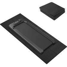 Treadmill Mat, 5'x2.5'/5.6'x2'/6.5'x3'/8'x3',6mm Thickness Exercise... Fast Ship