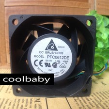 DELTA PFC0612DE 6CM 60MM 6038 DC 12V 1.68A server inverter Cooling FAN