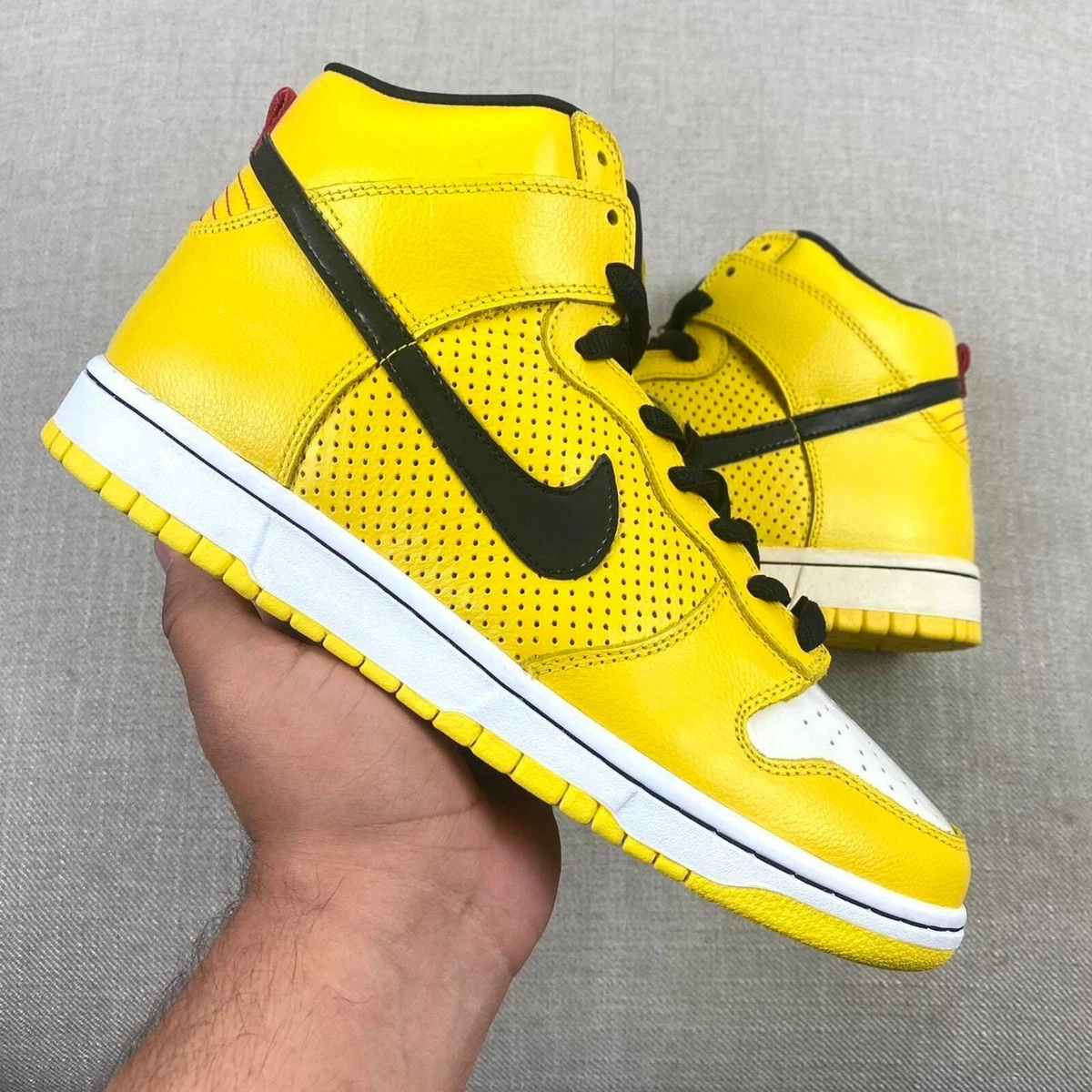 Nike Dunk High Premium SB Wet Floor 2009 Men\'s Size 10.5 313171-701 Yellow Interview // Ian Williams & The  main image 4