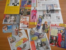 EMMA MARRONE Lotto 15 Articoli Clipping 2012 / 2018 Ritagli giornale Servizi