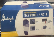 Slumberjack Sky Pond Mummy Sleeping Bag 40F degrees, New in Box