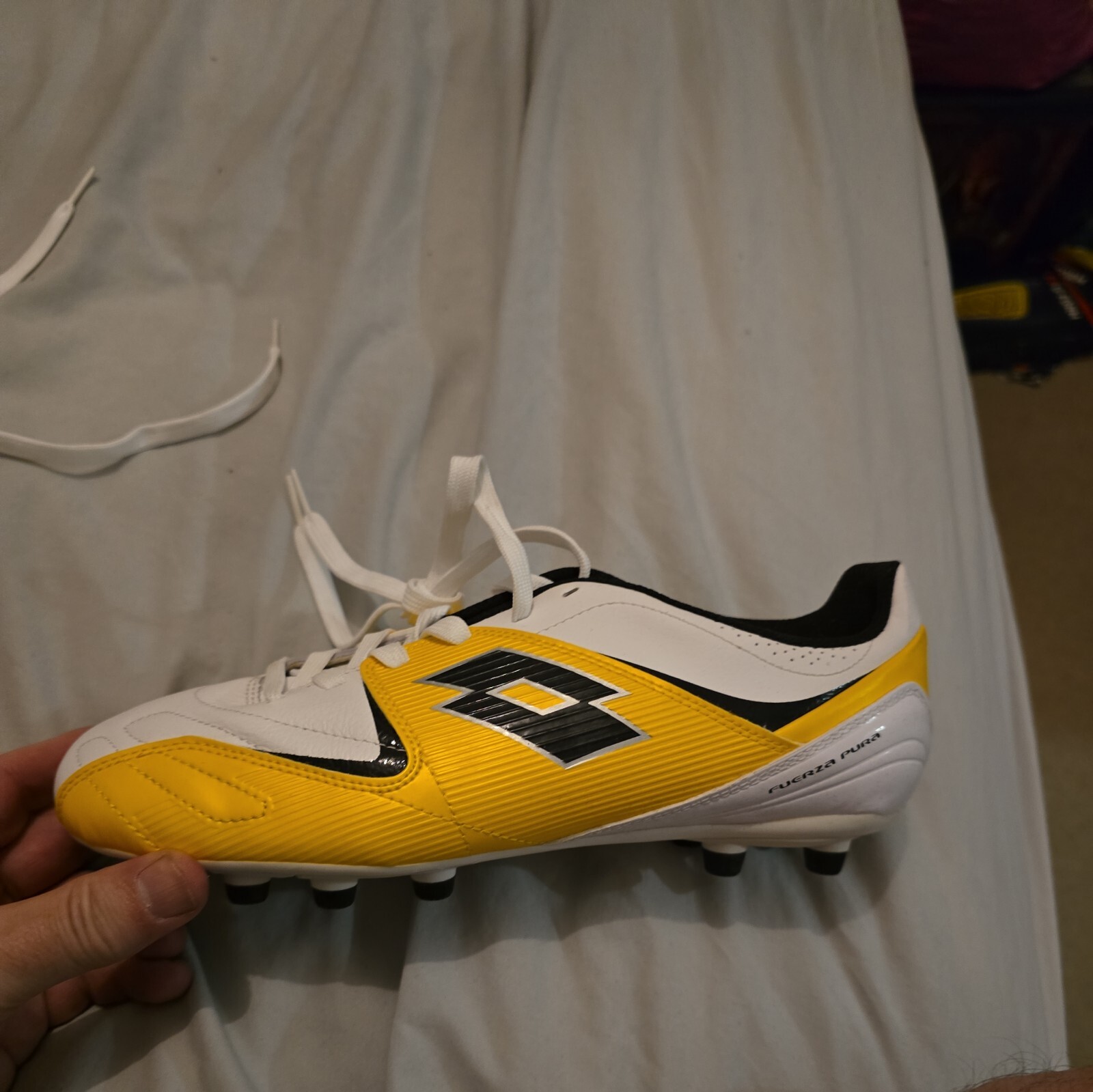 Scarpe da calcio Lotto Fuerzapura II 300 FG UK 6 NUOVE
