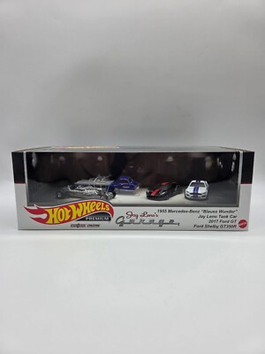 Hot Wheels Premium 4-Pack Jay Leno´s Garage MB Blaues Wunder Ford GT Shelby OVP