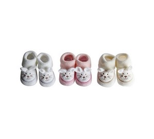 Nissanou 3 Chaussons Bebe Souris Fille Naissance Grossesse Maternite Ebay