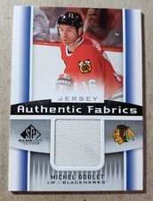 2013-14 SP Game Used Michel Goulet Game Used Jersey Chicago Blackhawks
