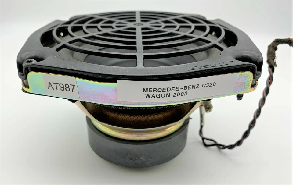 Altavoz de sonido de estante subwoofer cubierta trasera OEM 01-05 Mercedes-Benz C320 Wagon Foto 4 de 4