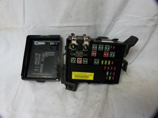 Kia Rio Fuse Box Relay Junction Block 12 13 14 15 2012 2013 2014 2015