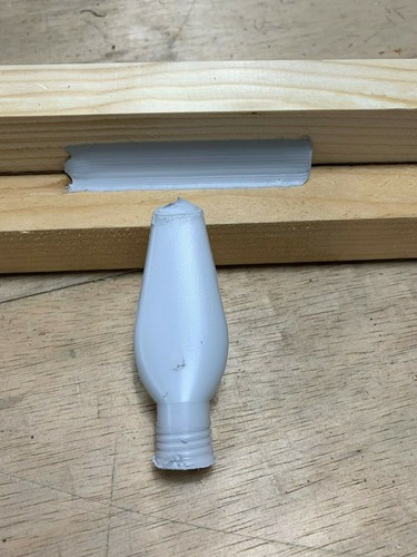 10 Pcs WIDE Caulking Mastic Nozzle Plastic Tips Glaziers Best Friend ~ PICTURES - Picture 4 of 9