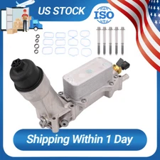 Engine Oil Cooler Filter Housing Assembly Fit Dodge Chrysler Jeep 2011-2016 3.6L