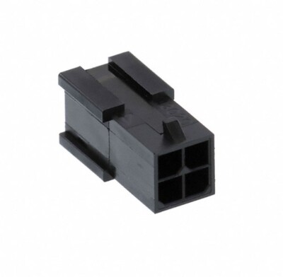 MOLEX  43020-0401 Qty of 75 per Lot 4Posn D/R Plug Str Free Hang