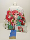 DISNEY DANIELLE NICOLE THE LITTLE MERMAID ARIEL FLORAL MINI BACKPACK Cardholder