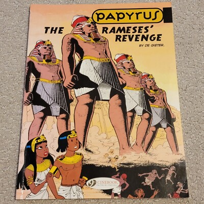 Papyrus: The Rameses' Revenge by De Gieter 2007 Cinebook Book 1