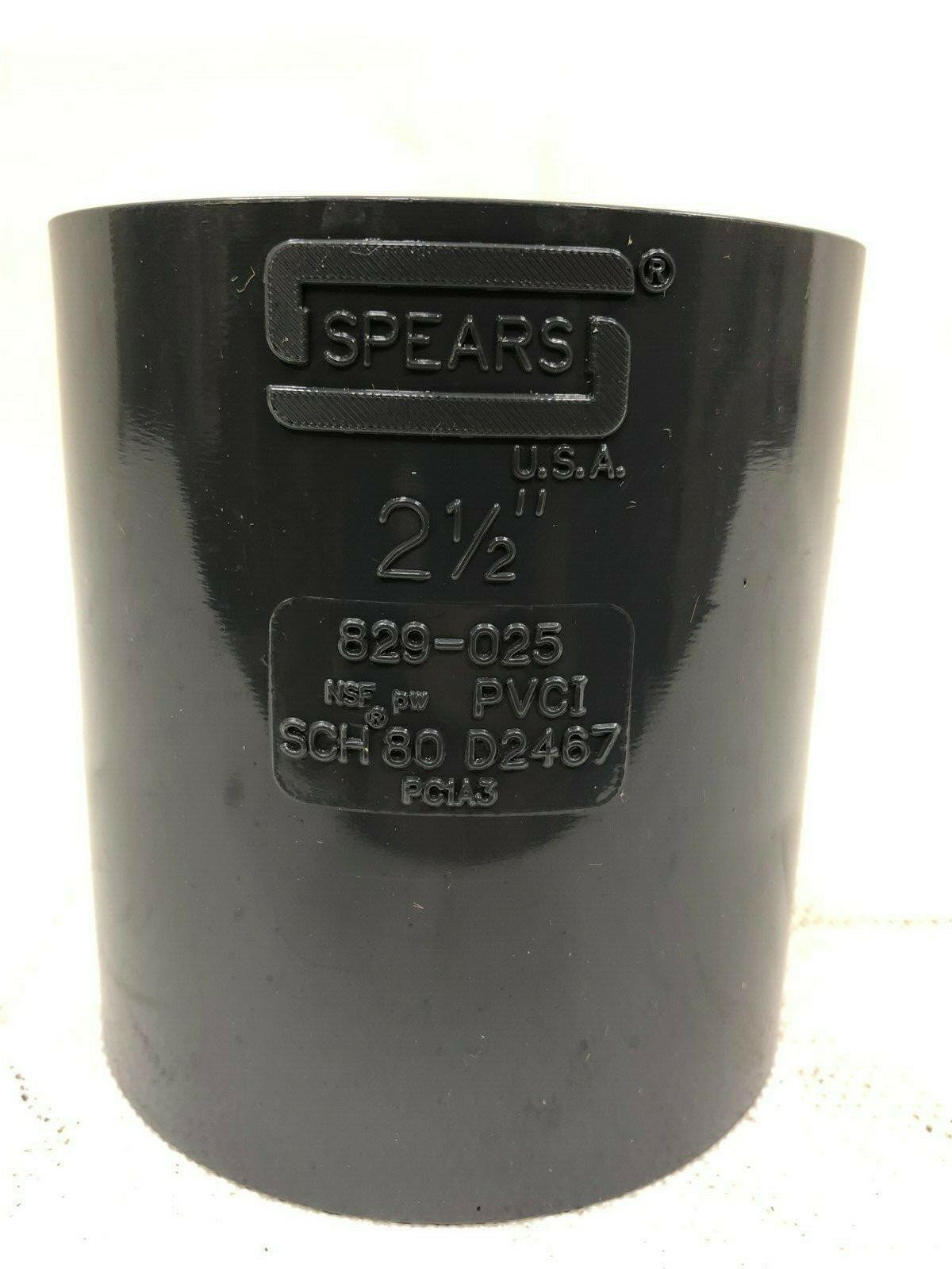 Spears SCH 80 D2467 (21/2” PVC Coupling Fitting) LOT of 4 eBay