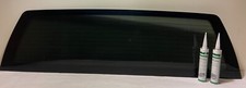 Fit 2007-2013 Gmc Sierra 1500 2500 3500 Rear Glass Window Stationary Wheated