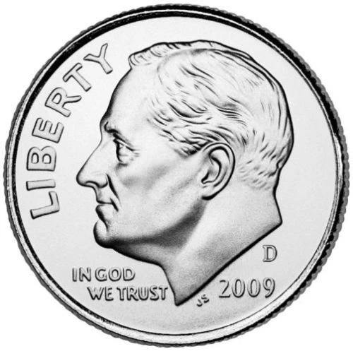 2009 D Roosevelt Dime - Brilliant Uncirculated