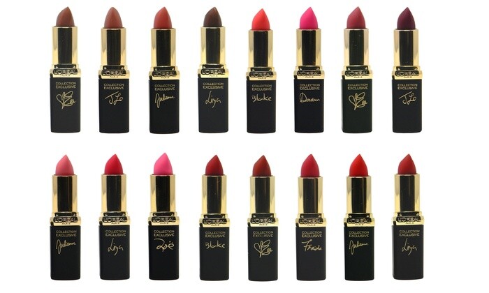 Rouge à Lèvres L'Oréal Color Riche Collection Exclusive - Finition Mat, Longue Tenue, Choix Couleur